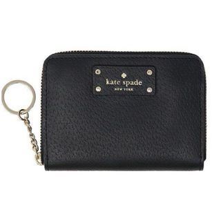 新品限定品！Kate spade ミニ財布 黒 ブラック