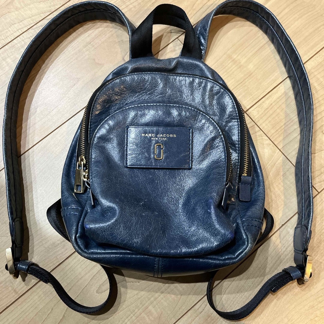 MARC JACOBS(マークジェイコブス)の【値下げ】マークジェイコブス ダブルジップ リュック レディースのバッグ(リュック/バックパック)の商品写真