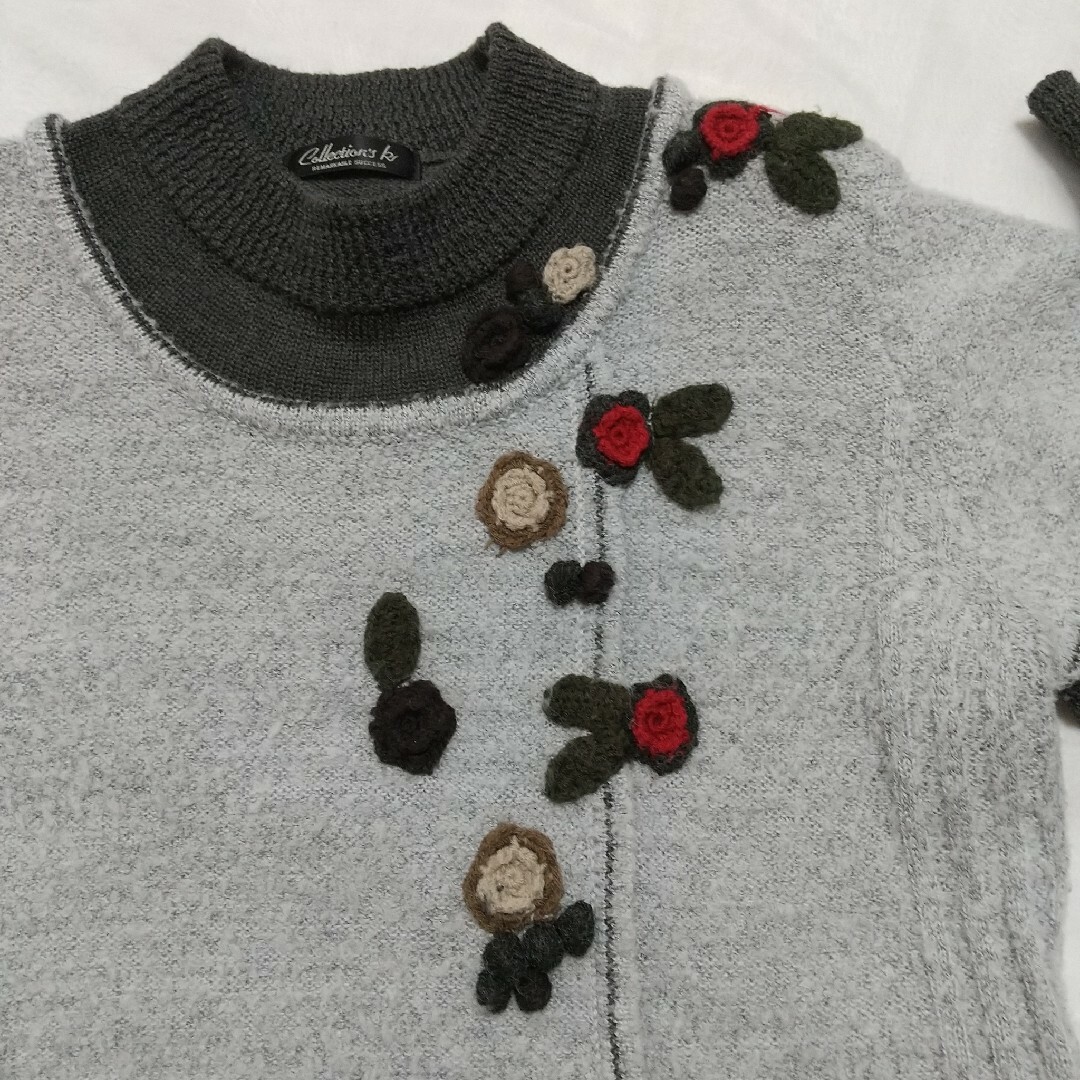 【Collection's K】レディース セーター 重ね着風 Mサイズ レディースのトップス(ニット/セーター)の商品写真