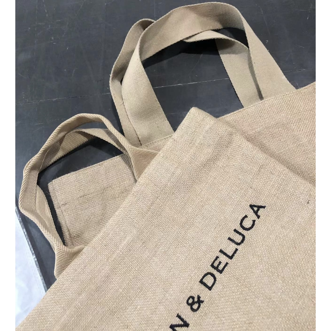 DEAN & DELUCA(ディーンアンドデルーカ)の新品ディーン＆デルーカ ジュートマーケットトートバッグジュートバッグ Sサイズ レディースのバッグ(トートバッグ)の商品写真