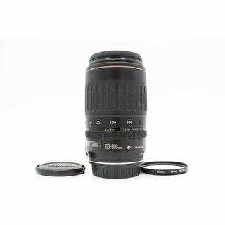 キヤノン(Canon)の＜＜Canonレンズプロテクター付き！！＞＞【良品】CANON キヤノン EFレンズ 100-300 F4.5-5.6 USM #LE20241663(レンズ(ズーム))