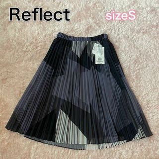 リフレクト(ReFLEcT)の【未使用品】Reflect リフレクト　プリーツ　ロングスカート　サイズS(ひざ丈スカート)