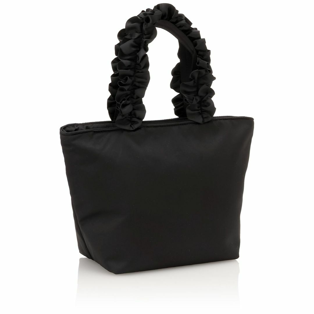 【色: ブラック】[メゾン ド フルール] トートバッグ ﾌﾞﾗﾝﾄﾞﾛｺﾞﾌﾘ レディースのバッグ(その他)の商品写真