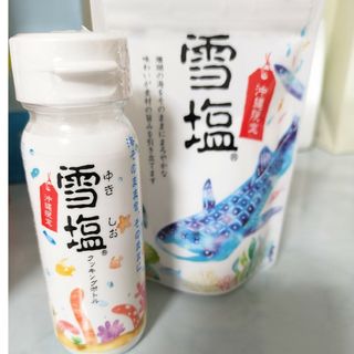 【沖縄限定】✨宮古島雪塩パウダークッキングボトル＆詰め替え用セット(その他)