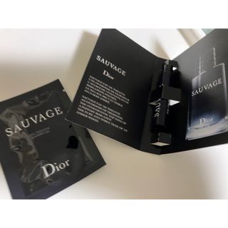 dior ソヴァージュ　ソバージュ　ディオール　オードトワレ　　サンプル　試供品