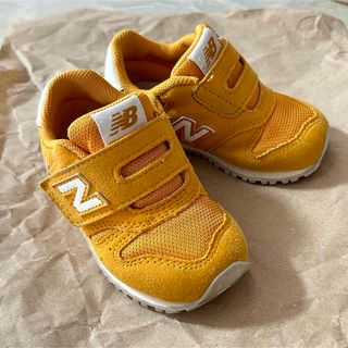 ニューバランス(New Balance)のベビー　ニューバランス　373   13cm  マスタードイエロー　スニーカー(スニーカー)