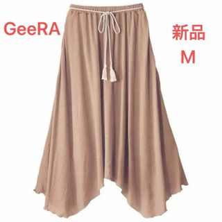 ジーラ(GeeRA)のスカート ウエストゴム プリーツ ロング　ジーラ GeeRA 　フレアースカート(ロングスカート)