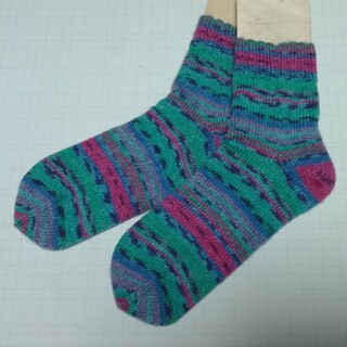 手編み靴下⭐オパール毛糸⭐レーゲンバルト✳️フランシス(レッグウェア)