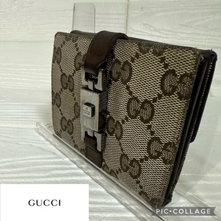 グッチ(Gucci)の✦GUCCI✦グッチ✦二つ折り財布✦ジャッキー✦GG柄✦キャンバス×レザー✦(財布)