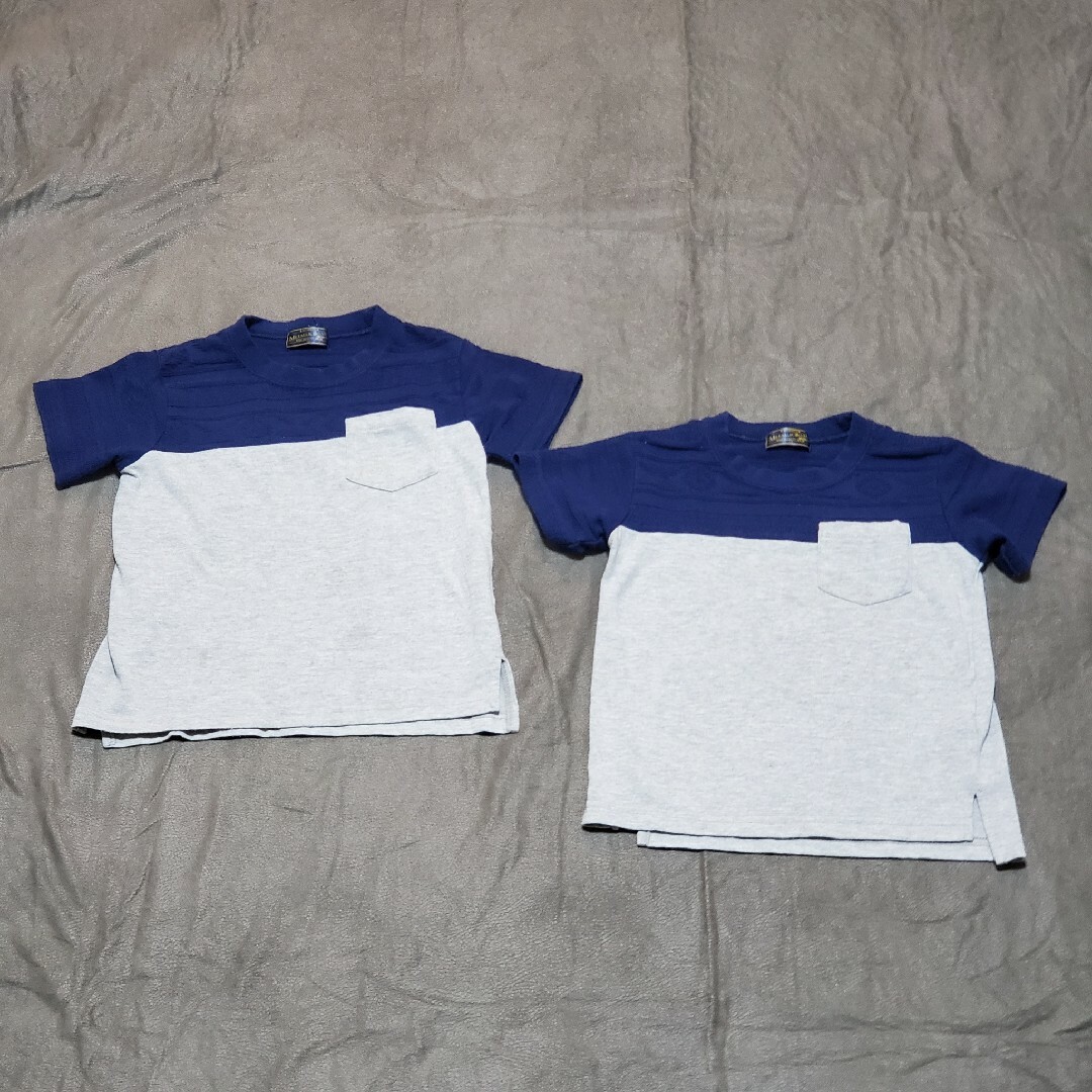 Tシャツ お揃い 120 110 キッズ/ベビー/マタニティのキッズ服男の子用(90cm~)(Tシャツ/カットソー)の商品写真