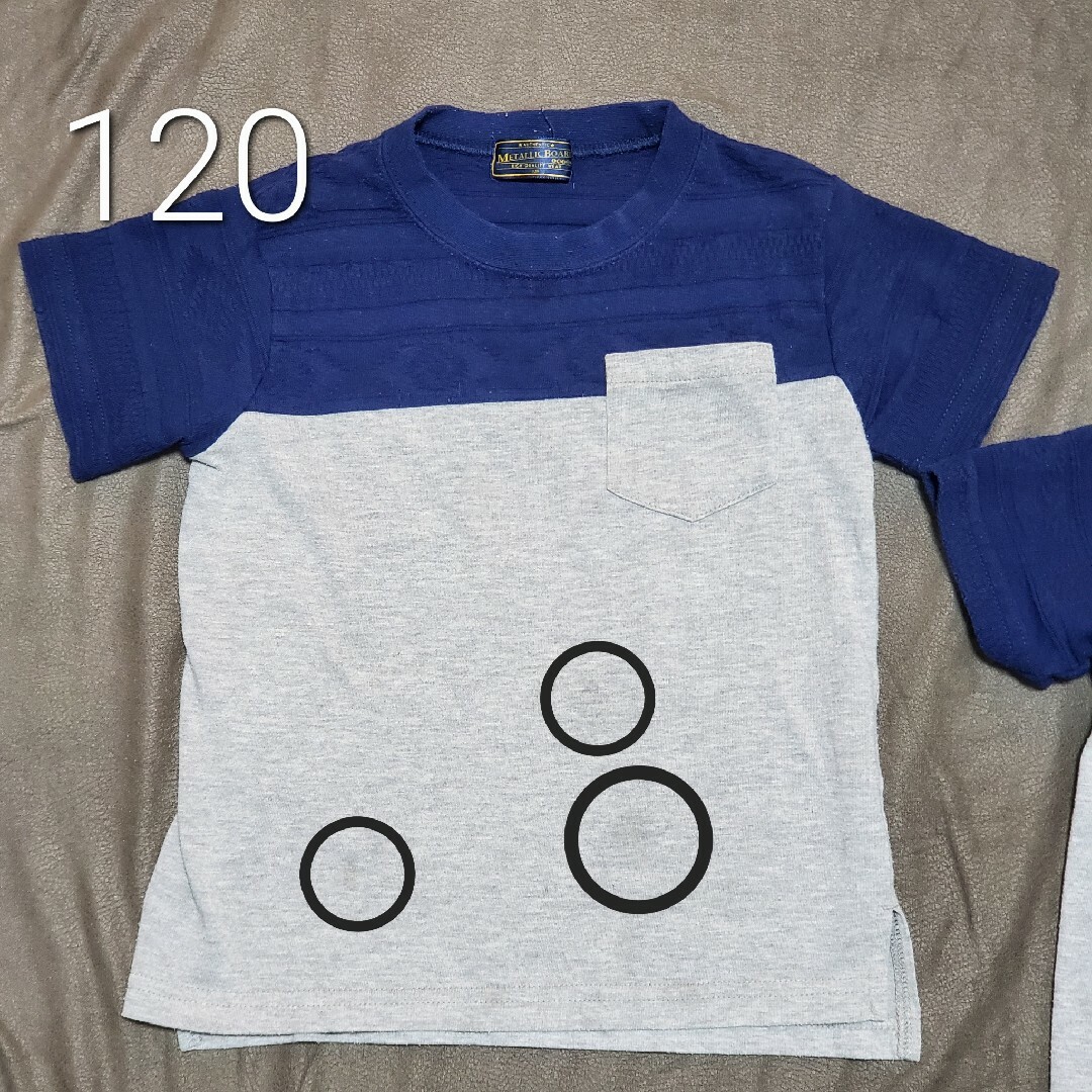 Tシャツ お揃い 120 110 キッズ/ベビー/マタニティのキッズ服男の子用(90cm~)(Tシャツ/カットソー)の商品写真