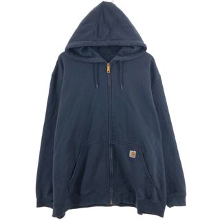 カーハート(carhartt)の古着 ビッグサイズ カーハート Carhartt ORIGINAL FIT スウェットフルジップパーカー メンズXXXL /eaa411336(スウェット)