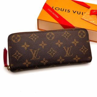 ルイヴィトン(LOUIS VUITTON)の【最高級美品】ルイヴィトン クレマンス モノグラム フーシャ 長財布(財布)