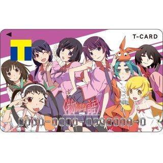 化物語　物語シリーズのTカード　のぼり旗 2258377343.jpg?1715259209