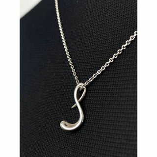 ティファニー(Tiffany & Co.)の【Tiffany】アルファベット　ネックレス　ペンダント イニシャルS シルバー(ネックレス)