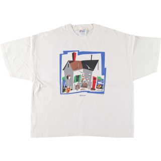 ヘインズ(Hanes)の古着 ヘインズ Hanes プリントTシャツ メンズXL ヴィンテージ /eaa443336(Tシャツ/カットソー(半袖/袖なし))