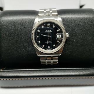 チュードル(Tudor)のTUDOR  チューダー  プリンスデイト 74034 WG 10Pダイヤ(腕時計(アナログ))