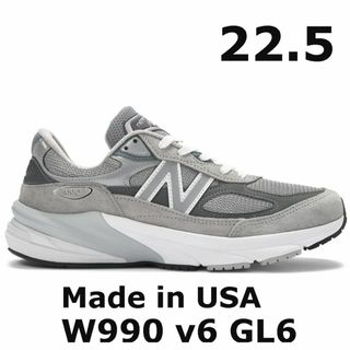 ニューバランス(New Balance)のUSA製 22.5 新品 ニューバランス W990 GL6 スニーカー グレー(スニーカー)