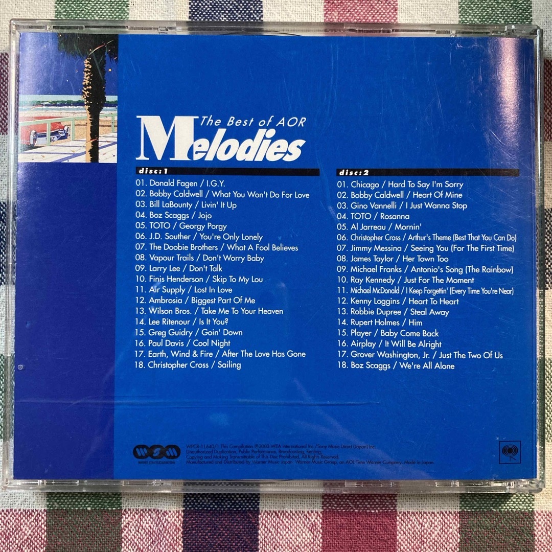 Melodies-The Best of AOR- ベスト・オブ・AOR エンタメ/ホビーのCD(ポップス/ロック(洋楽))の商品写真