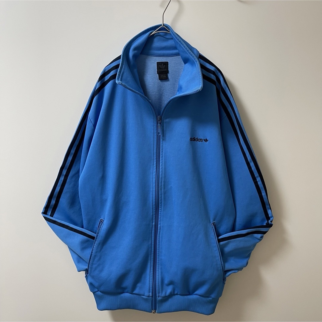 adidas - 3XL 90s美品】アディダス刺繍トラックジャケット古着 adidas - 3XL 90s美品】アディダス刺繍トラックジャケット古着