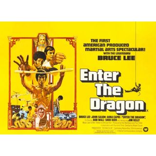 【新品・未使用】ENTER THE DRAGON 燃えよドラゴン　ポスター(印刷物)