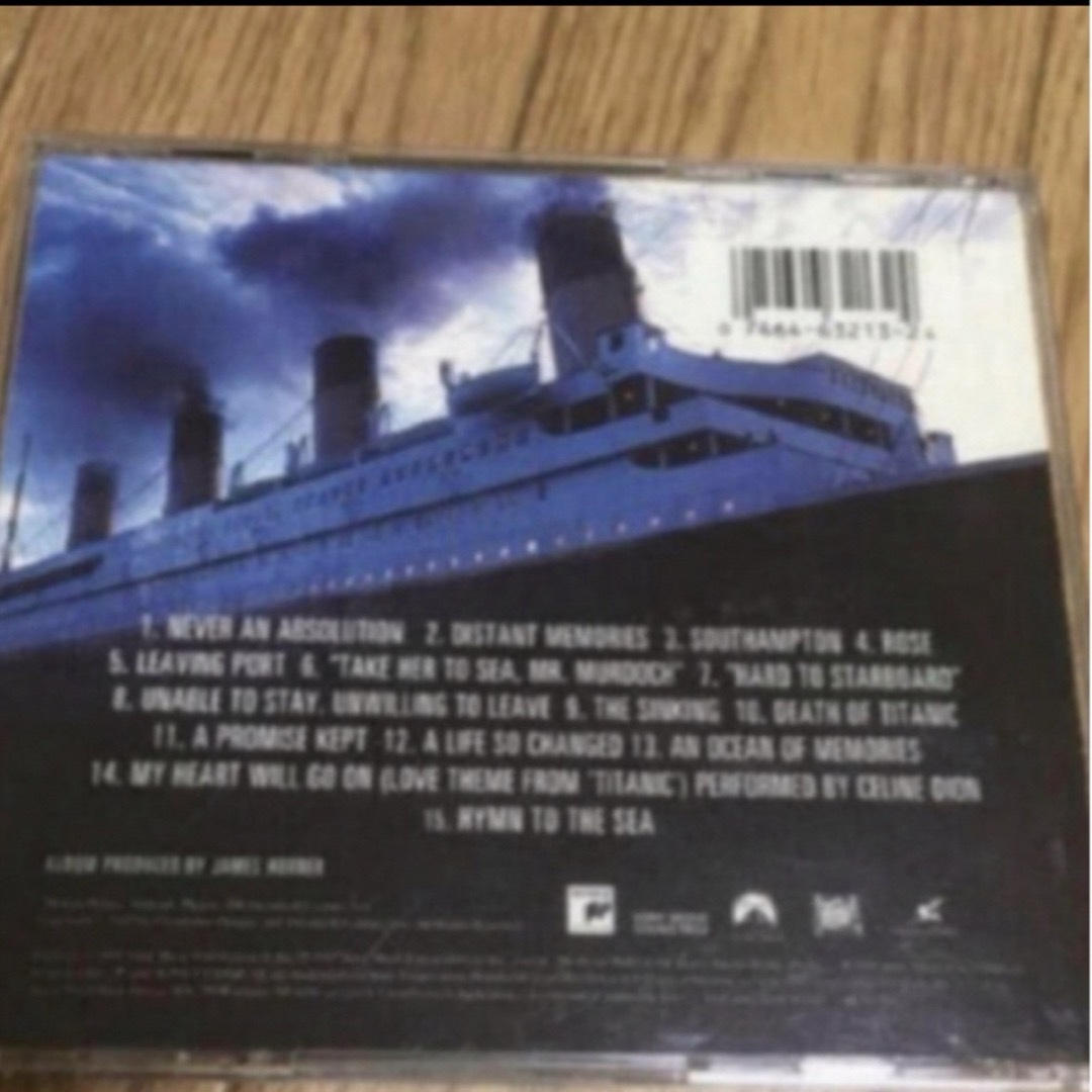 タイタニック ☆ サウンドトラック・CD エンタメ/ホビーのCD(映画音楽)の商品写真