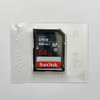 サンディスク(SanDisk)の【SanDisk】SDカード64GB 新品未使用 サンディスク (その他)
