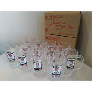 サントリー(サントリー)のジムビームハイボールジョッキ 380ml×12個セット(アルコールグッズ)