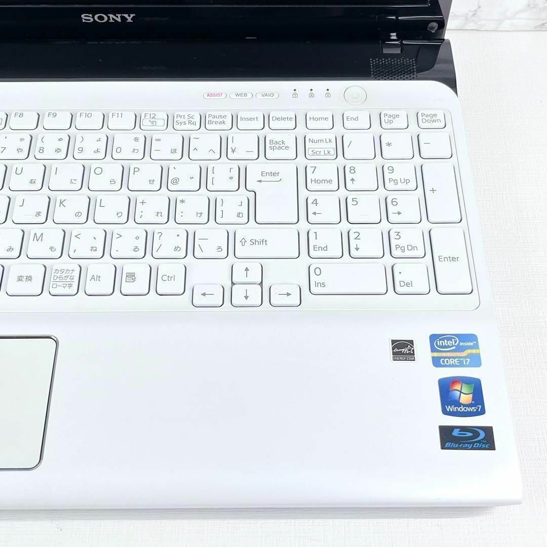 SONY(ソニー)のCore i7✨メモリ16GB新品SSD✨windows11ノートパソコン008 スマホ/家電/カメラのPC/タブレット(ノートPC)の商品写真