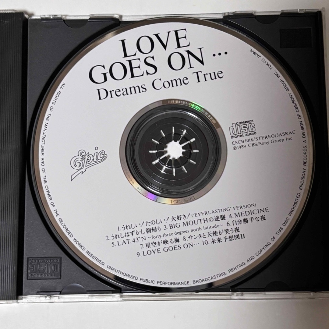 Dreams Come True / LOVE GOES ON… エンタメ/ホビーのCD(ポップス/ロック(邦楽))の商品写真
