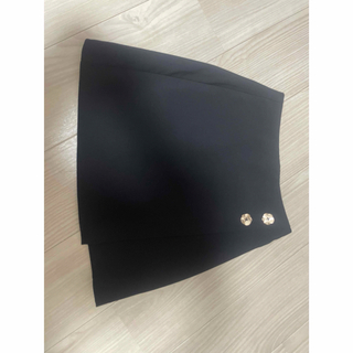 UNIQLO - ミニスカート　S XS ブラック　ラップスカート　新品