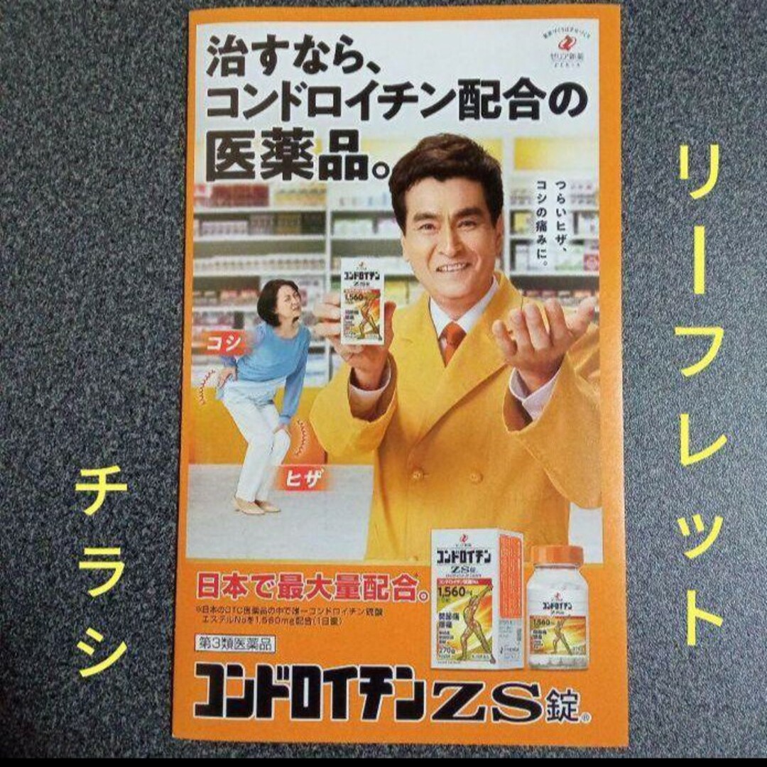 【リーフレット】【チラシ】　　　石原良純　タレントと俳優 エンタメ/ホビーのタレントグッズ(その他)の商品写真