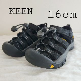 キーン(KEEN)のKEEN サンダル キッズ ニューポート ブラック 16cm(サンダル)