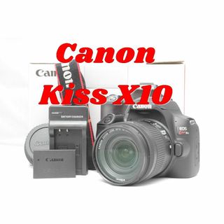 キヤノン(Canon)の美品！スマホ転送！Canon EOS Kiss X10(デジタル一眼)