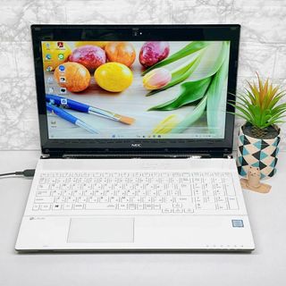 エヌイーシー(NEC)の高年式第7世代Core i7✨8GBメモリ✨ブルーレイ✨薄型ノートパソコン086(ノートPC)