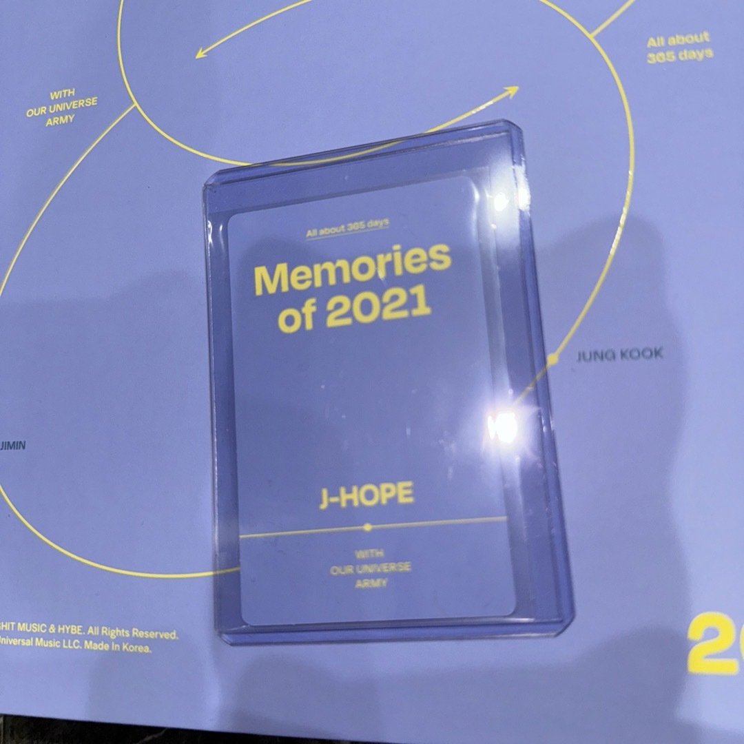 防弾少年団(BTS)(ボウダンショウネンダン)のBTS MEMORIES OF 2021 dvd 日本語字幕　ホソク　 エンタメ/ホビーのCD(K-POP/アジア)の商品写真