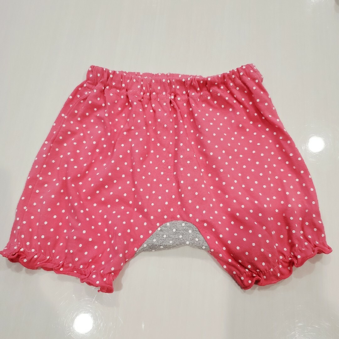 かぼちゃパンツ　ショートパンツ　ズボン　夏服 キッズ/ベビー/マタニティのキッズ服女の子用(90cm~)(パンツ/スパッツ)の商品写真