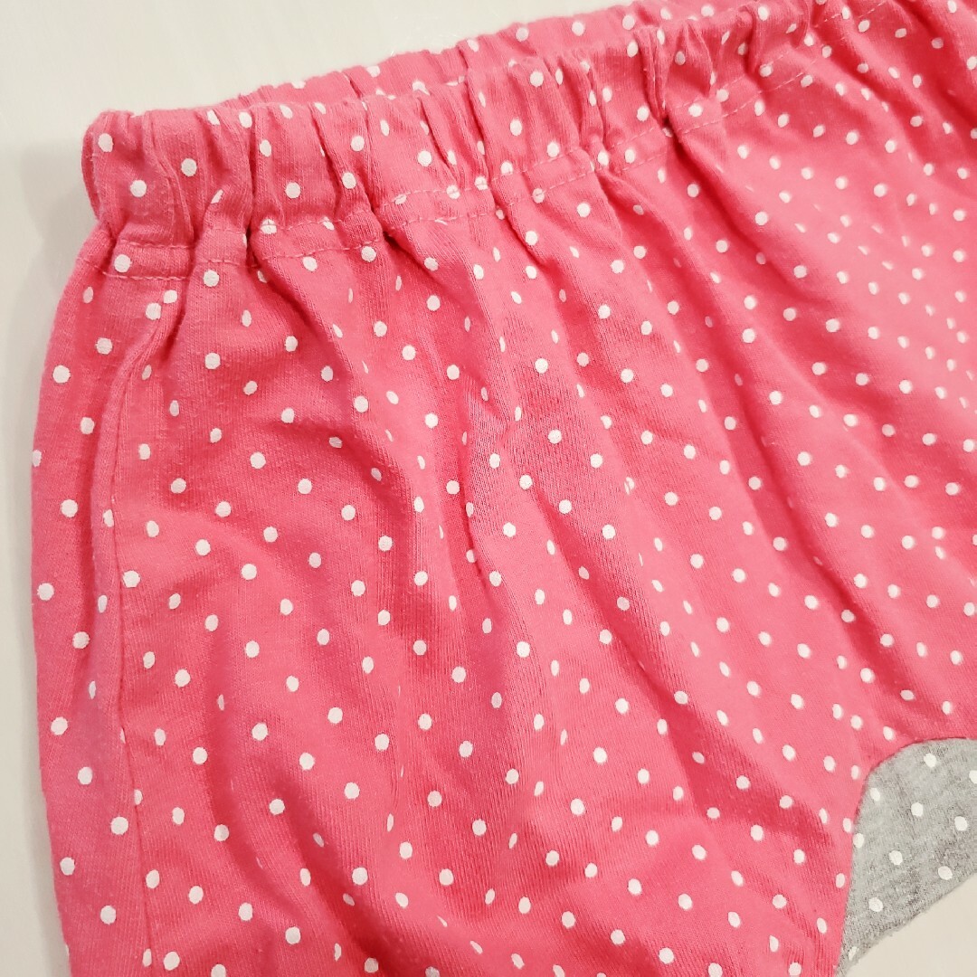 かぼちゃパンツ　ショートパンツ　ズボン　夏服 キッズ/ベビー/マタニティのキッズ服女の子用(90cm~)(パンツ/スパッツ)の商品写真