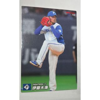 プロ野球チップス2022 北海道日本ハムファイターズ 伊藤大海投手 カード(シングルカード)