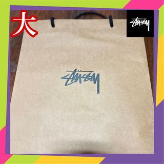 ステューシー(STUSSY)のSTUSSY ステューシー ショッパー 紙袋　大(ラッピング/包装)