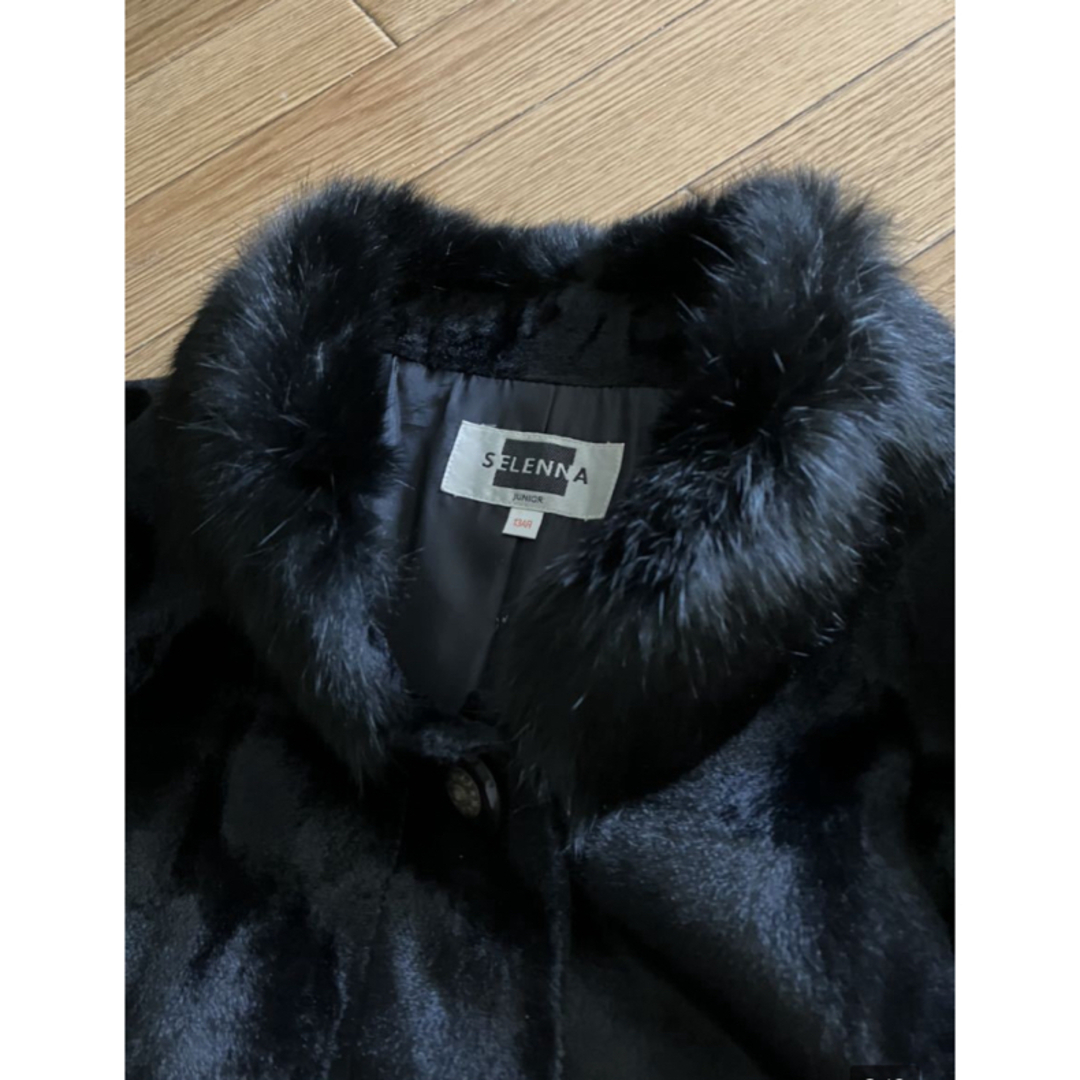 SELENNA ジャケット コート 衿 毛皮 ラビット　婦人服　13AR レディースのジャケット/アウター(その他)の商品写真