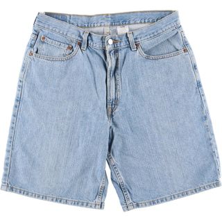 リーバイス(Levi's)の古着 00年代 リーバイス Levi's 550 RELAXED FIT デニムショーツ ショートパンツ メンズw34 /eaa438414(ショートパンツ)