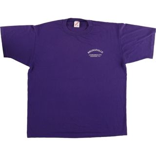 ジャージーズ(JERZEES)の古着 90年代 ジャージーズ Jerzees バックプリント プリントTシャツ USA製 メンズXL ヴィンテージ /eaa442147(Tシャツ/カットソー(半袖/袖なし))