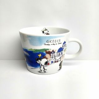 SNOOPY - 【新品・未使用】スヌーピー　マグカップ　スープ　ギリシャ　世界旅行　送料込み