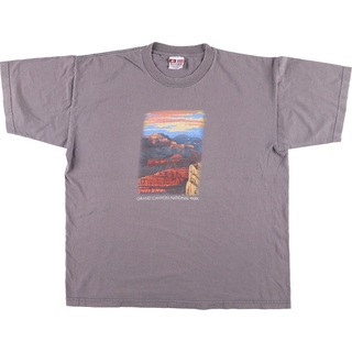 古着 90年代 BAYSIDE プリントTシャツ USA製 メンズXL ヴィンテージ /eaa443349(Tシャツ/カットソー(半袖/袖なし))