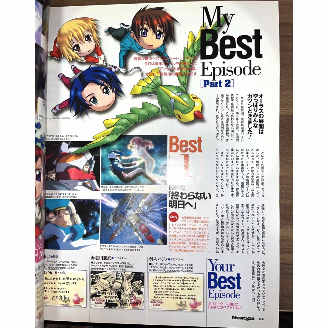 ニュータイプコンプリート/機動戦士ガンダムSEED 2004年4月号付録 エンタメ/ホビーの雑誌(アニメ)の商品写真