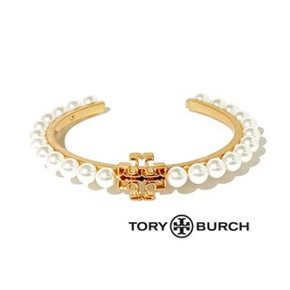 トリーバーチ(Tory Burch)の【新品☆本物】トリーバーチ ブリテン パールバングル(ブレスレット/バングル)