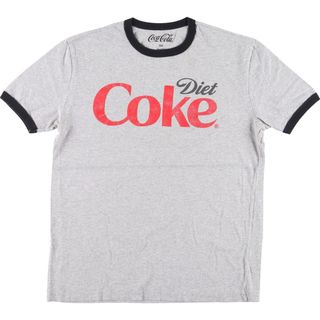 古着 COCA-COLA コカコーラ リンガーTシャツ アドバタイジングTシャツ メンズM /eaa445576(Tシャツ/カットソー(半袖/袖なし))