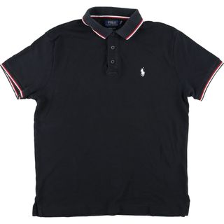 ラルフローレン(Ralph Lauren)の古着 ラルフローレン Ralph Lauren POLO RALPH LAUREN CUSTOM SLIM FIT 半袖 ポロシャツ メンズM /eaa442407(ポロシャツ)