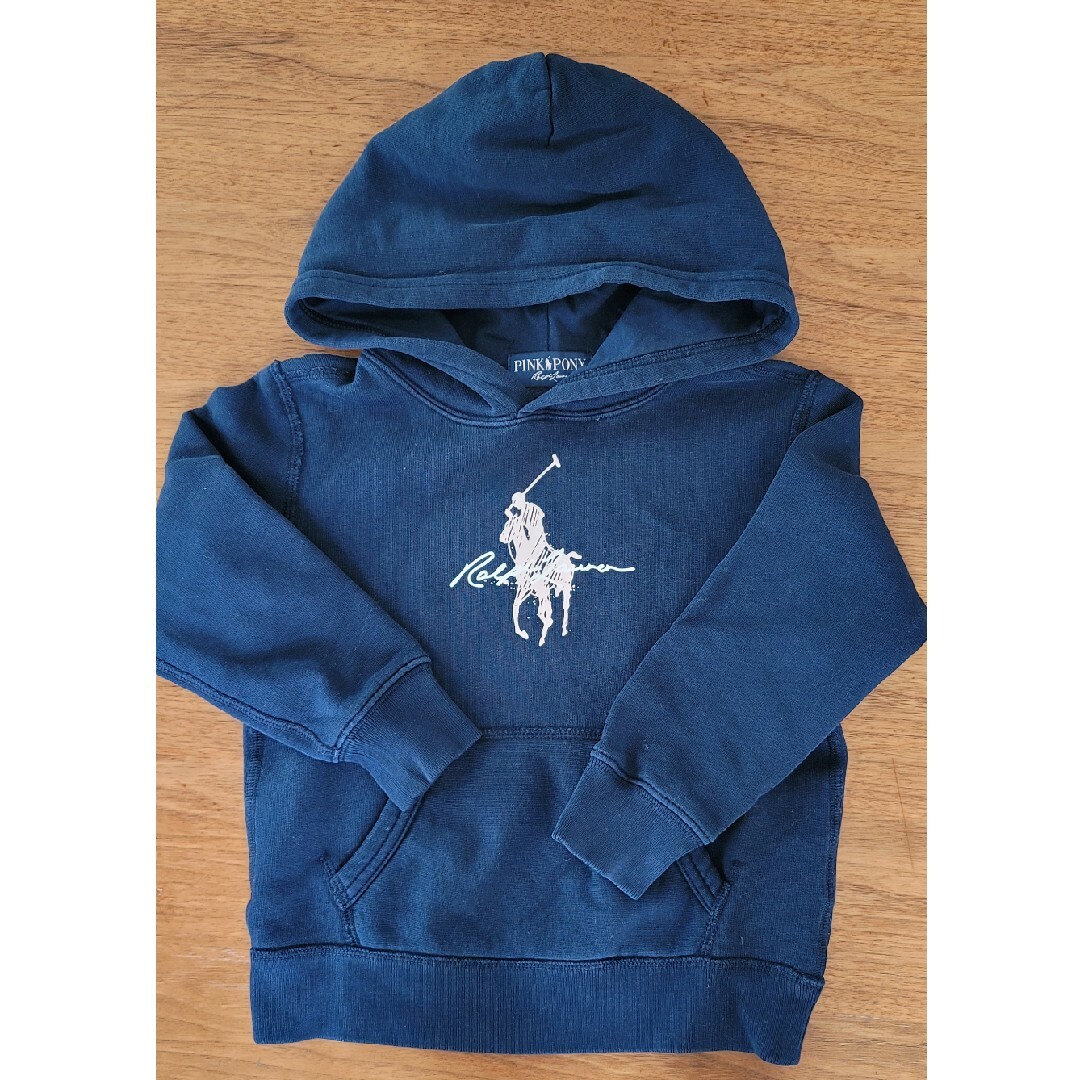 POLO RALPH LAUREN(ポロラルフローレン)のラルフローレン　キッズ4T　110㎝　パーカー キッズ/ベビー/マタニティのキッズ服女の子用(90cm~)(Tシャツ/カットソー)の商品写真